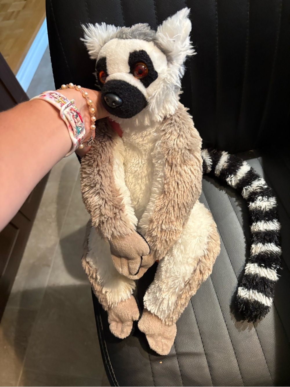 Wild Republic Ring-Tailed Lemur plush Stuffed Animal